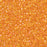 Toho Aiko Seed Beads, 11/0 #1827 'Orange-Lined Jonquil Rainbow' (4 Grams)