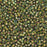 Toho Aiko Seed Beads, 11/0 #1828 'Orange-Lined Peridot Rainbow' (4 Grams)