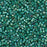 Toho Aiko Seed Beads, 11/0 #1833 'Teal-Lined Lt Sapphire Rainbow' (4 Grams)