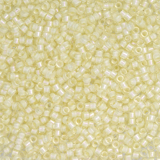 Toho Aiko Seed Beads, 11/0 #1903 'White Vellum Pearl Luster' (4 Grams)