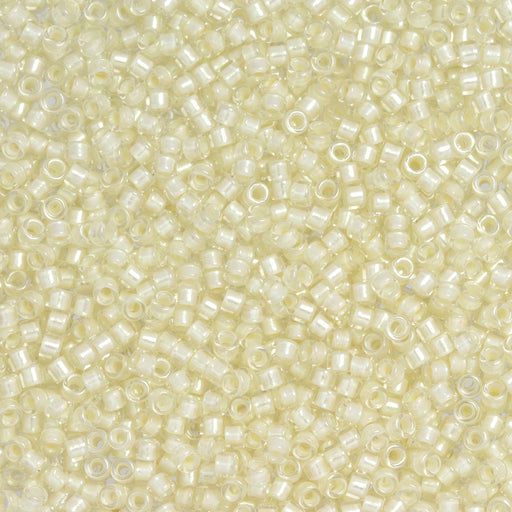 Toho Aiko Seed Beads, 11/0 #1904 'Cream Puff Pearl Luster' (4 Grams)