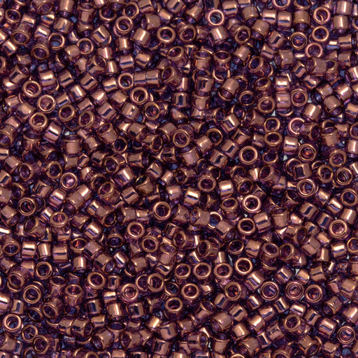 Toho Aiko Seed Beads, 11/0 #202 'Transparent Lilac Gold Luster' (4 Grams)