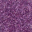 Toho Aiko Seed Beads, 11/0 #205 'Transparent Dk Amethyst Gold Luster' (4 Grams)