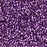 Toho Aiko Seed Beads, 11/0 #2108 'Translucent Silver-Lined Amethyst' (4 Grams)