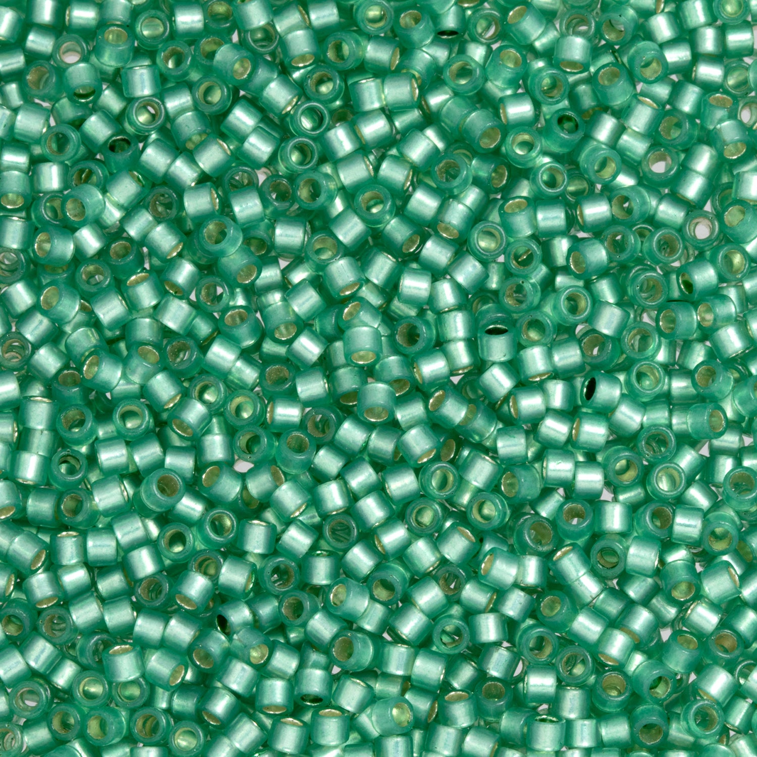 Toho Aiko Seed Beads, 11/0 #2119 'Translucent Silver-Lined Dark