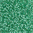 Toho Aiko Seed Beads, 11/0 #2119 'Translucent Silver-Lined Dark Peridot' (4 Grams)