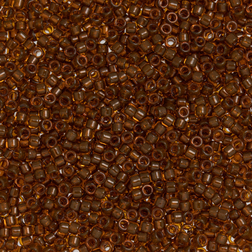 Toho Aiko Seed Beads, 11/0 #2154 'Transparent Marmalade' (4 Grams)