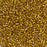 Toho Aiko Seed Beads, 11/0 #2156S 'Transparent Silver-Lined Honey' (4 Grams)