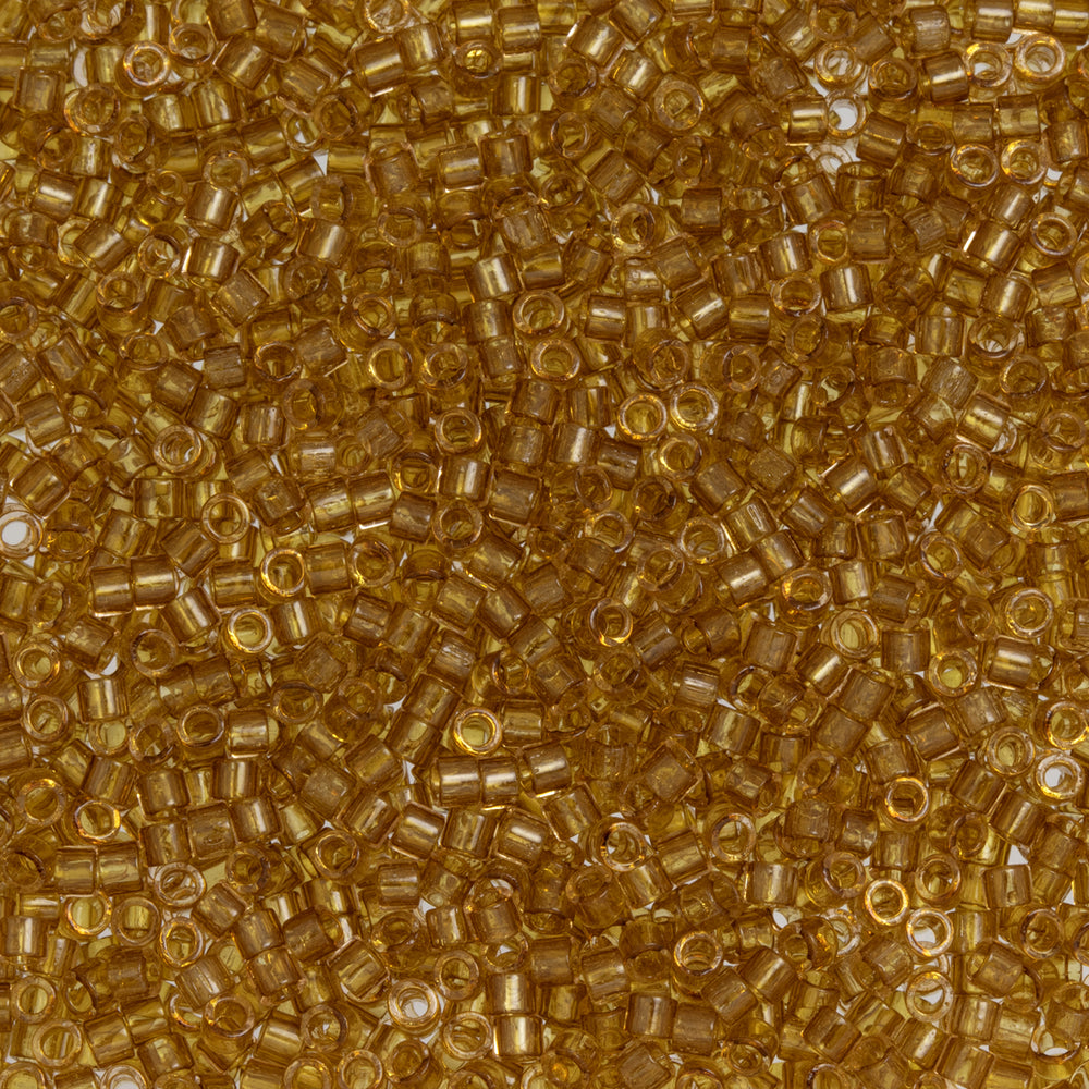 Toho Aiko Seed Beads, 11/0 #2156 'Transparent Honey' (4 Grams)