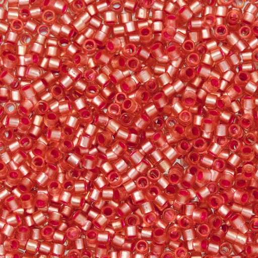 Toho Aiko Seed Beads, 11/0 #2201 'Silver-Lined Frosted Almond Blossom' (4 Grams)