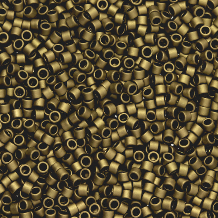 Toho Aiko Seed Beads, 11/0 #221F 'Matte Bronze' (4 Grams)