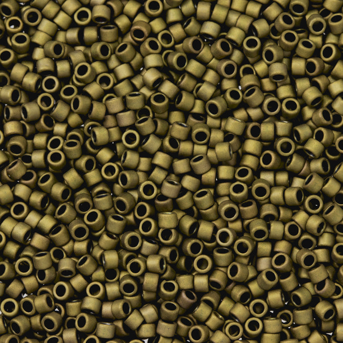 Toho Aiko Seed Beads, 11/0 #223F 'Matte Antique Bronze' (4 Grams)