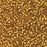 Toho Aiko Seed Beads, 11/0 #22C 'Transparent Silver-Lined Topaz' (4 Grams)