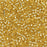 Toho Aiko Seed Beads, 11/0 #22 'Transparent Silver-Lined Lt Topaz' (4 Grams)