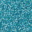 Toho Aiko Seed Beads, 11/0 #23 'Transparent Silver-Lined Aquamarine' (4 Grams)