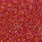 Toho Aiko Seed Beads, 11/0 #241 'Mauve-Lined Lt Topaz Rainbow' (4 Grams)