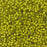 Toho Aiko Seed Beads, 11/0 #246FM 'Frosted Yellow-Lined Black Diamond' (4 Grams)