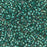 Toho Aiko Seed Beads, 11/0 #264 'Teal-Lined Crystal Luster Rainbow' (4 Grams)