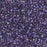 Toho Aiko Seed Beads, 11/0 #265 'Royal Purple-Lined Crystal Luster Rainbow' (4 Grams)