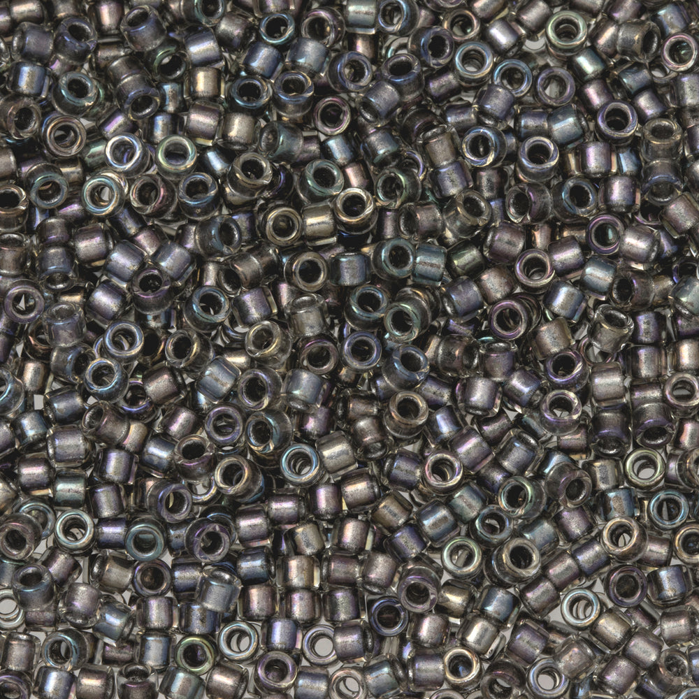 Toho Aiko Seed Beads, 11/0 #266 'Granite-Lined Crystal Luster' (4 Grams)