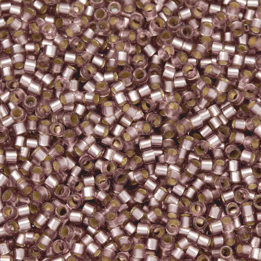 Toho Aiko Seed Beads, 11/0 #26F 'Frosted Silver-Lined Lt Amethyst' (4 Grams)