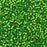 Toho Aiko Seed Beads, 11/0 #27F 'Frosted Silver-Lined Peridot' (4 Grams)