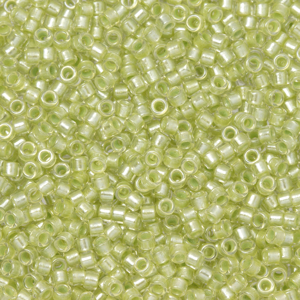 Toho Aiko Seed Beads, 11/0 #296 'Silver-Lined Jonquil Luster' (4 Grams)