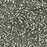 Toho Aiko Seed Beads, 11/0 #29 'Transparent Silver-Lined Black Diamond' (4 Grams)