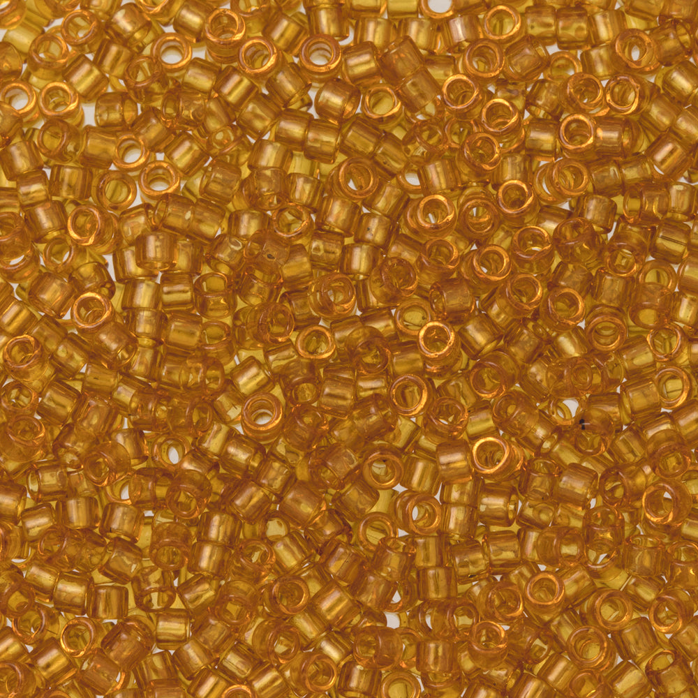 Toho Aiko Seed Beads, 11/0 #2C 'Transparent Topaz' (4 Grams)