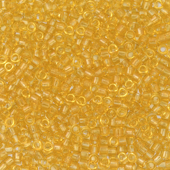 Toho Aiko Seed Beads, 11/0 #2 'Transparent Lt Topaz' (4 Grams)