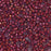 Toho Aiko Seed Beads, 11/0 #304 'Hyacinth-Lined Lt Sapphire' (4 Grams)