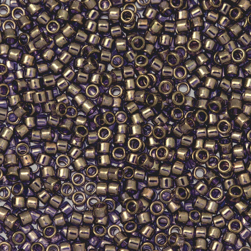 Toho Aiko Seed Beads, 11/0 #325 'Lt Tanzanite Gold Luster' (4 Grams)