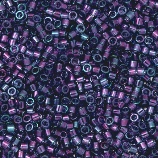 Toho Aiko Seed Beads, 11/0 #327 'Mystic Purple Gold Luster' (4 Grams)