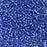 Toho Aiko Seed Beads, 11/0 #35 'Transparent Silver-Lined Sapphire' (4 Grams)