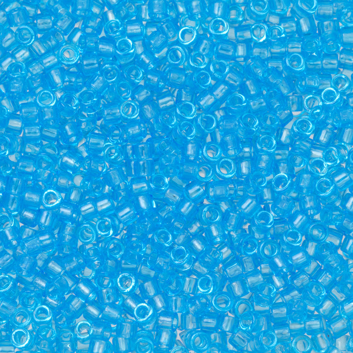 Toho Aiko Seed Beads, 11/0 #3 'Transparent Aquamarine' (4 Grams)