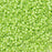 Toho Aiko Seed Beads, 11/0 #404F 'Opaque Matte Sour Apple Rainbow' (4 Grams)