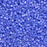 Toho Aiko Seed Beads, 11/0 #408L 'Opaque Periwinkle Rainbow' (4 Grams)