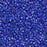 Toho Aiko Seed Beads, 11/0 #408 'Opaque Navy-Blue Rainbow' (4 Grams)