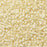 Toho Aiko Seed Beads, 11/0 #409F 'Opaque Matte Lt Beige Rainbow' (4 Grams)