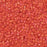 Toho Aiko Seed Beads, 11/0 #410F 'Opaque Matte Pumpkin Rainbow' (4 Grams)