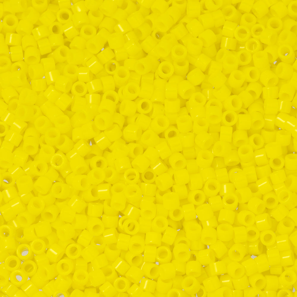 Toho Aiko Seed Beads, 11/0 #42B 'Opaque Sunshine' (4 Grams)