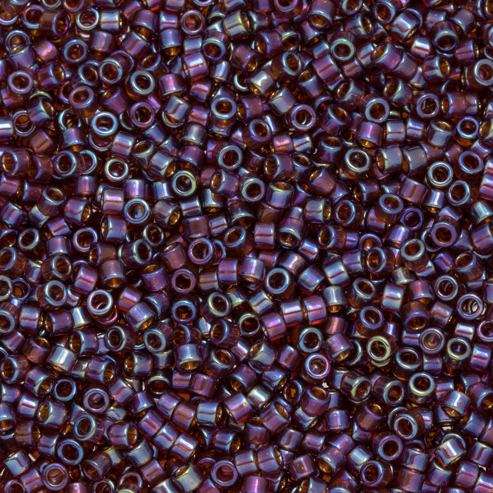 Toho Aiko Seed Beads, 11/0 #454 'Root beer Gold Luster' (4 Grams)