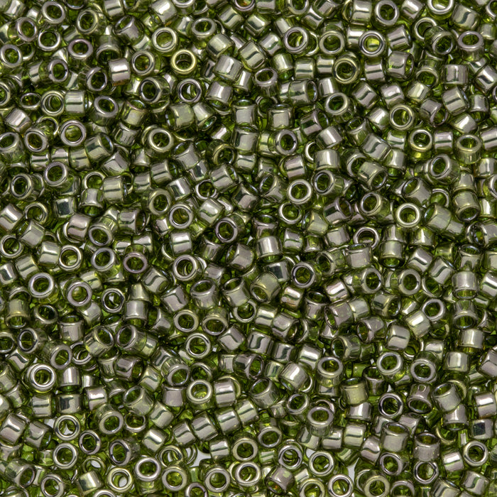 Toho Aiko Seed Beads, 11/0 #457 'Green Tea Gold Luster' (4 Grams)