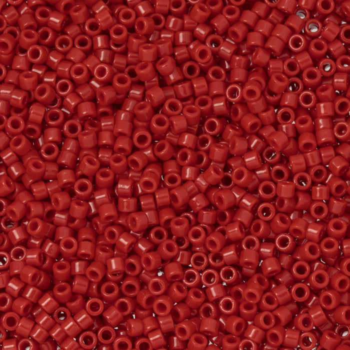 Toho Aiko Seed Beads, 11/0 #45 'Opaque Pepper Red' (4 Grams)