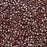 Toho Aiko Seed Beads, 11/0 #460 'Opaque Brown Gold Luster' (4 Grams)
