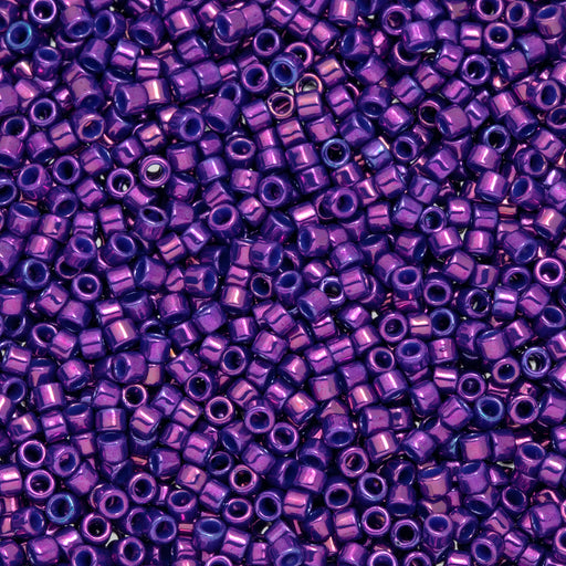 Toho Aiko Seed Beads, 11/0 #461 'Royal Purple Gold Luster' (4 Grams)