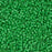 Toho Aiko Seed Beads, 11/0 #47D 'Opaque Shamrock' (4 Grams)