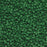 Toho Aiko Seed Beads, 11/0 #47HF 'Opaque Frosted Pine Green' (4 Grams)