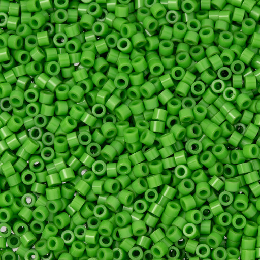 Toho Aiko Seed Beads, 11/0 #47 'Opaque Mint Green' (4 Grams)