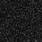 Toho Aiko Seed Beads, 11/0 #49F 'Opaque Matte Jet' (4 Grams)